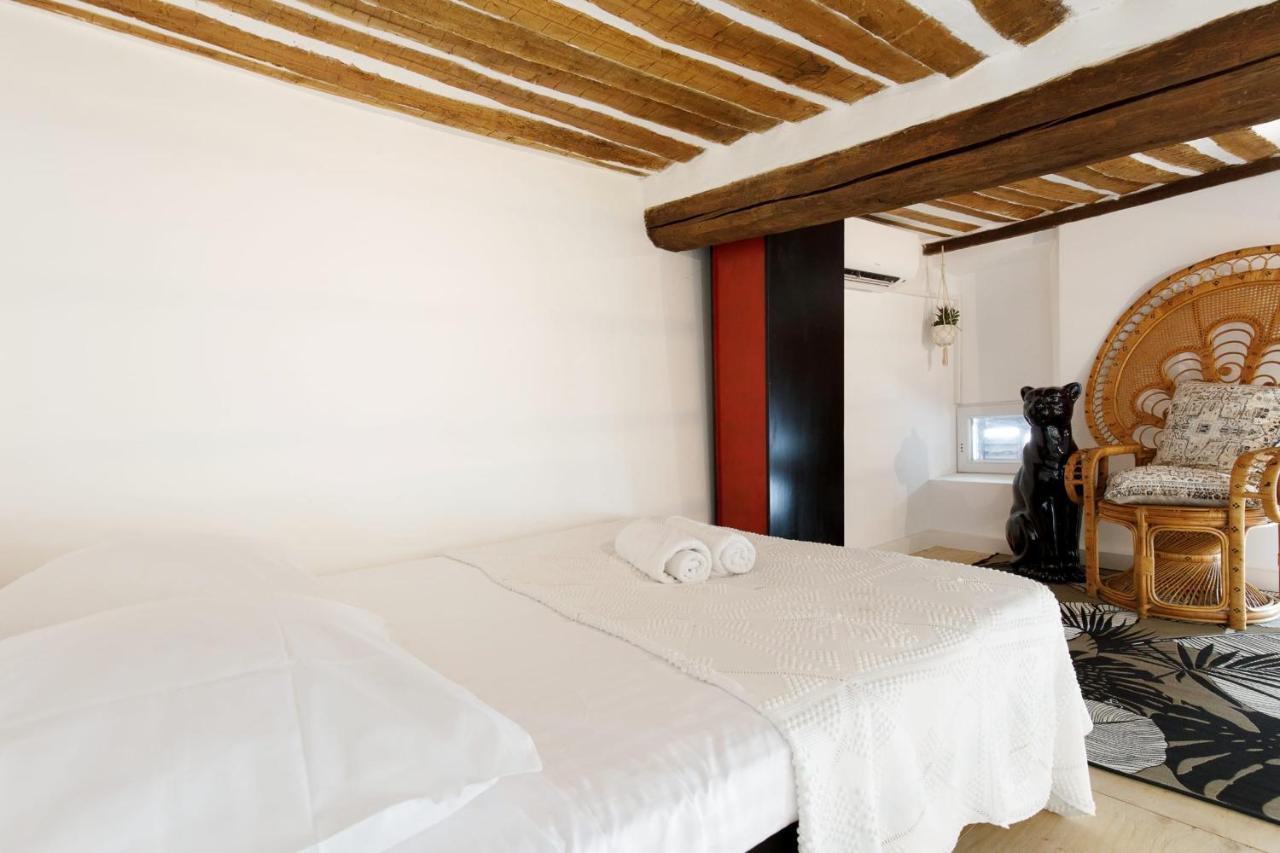 Superb Air-Conditioned Loft In The Heart Of Viel Antibes Apartamento Exterior foto