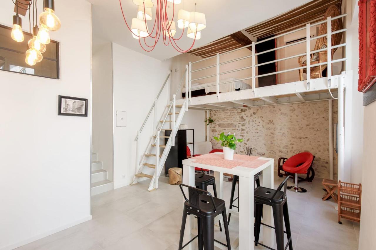 Superb Air-Conditioned Loft In The Heart Of Viel Antibes Apartamento Exterior foto